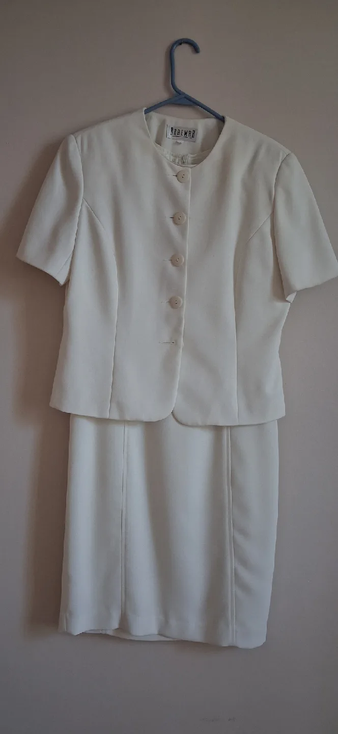 Braemar Cream Dress & Jacket Set - Size 6 image indicator(7)