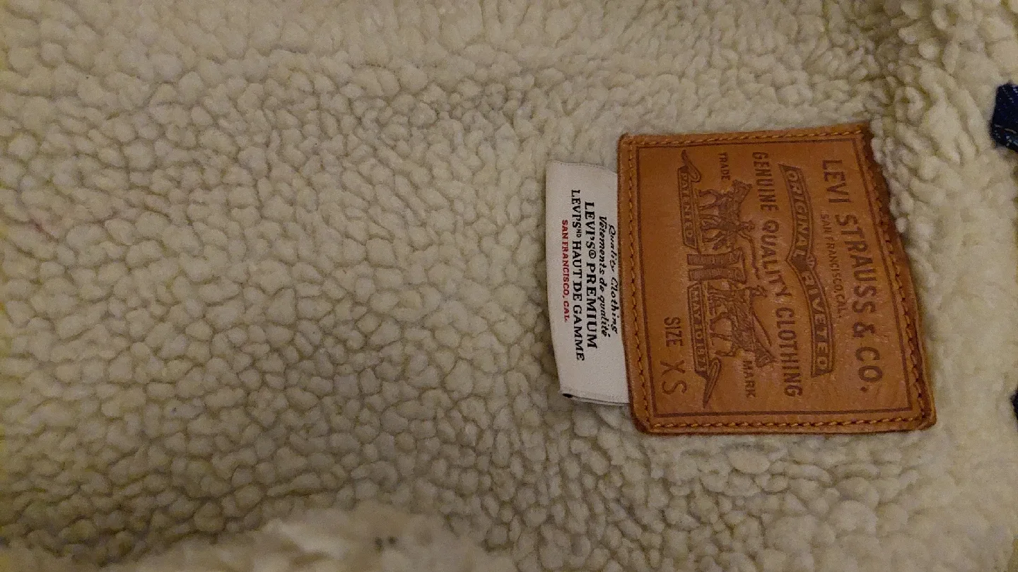 Levi Strauss & Co. Denim Sherpa Jacket - XS image indicator(3)