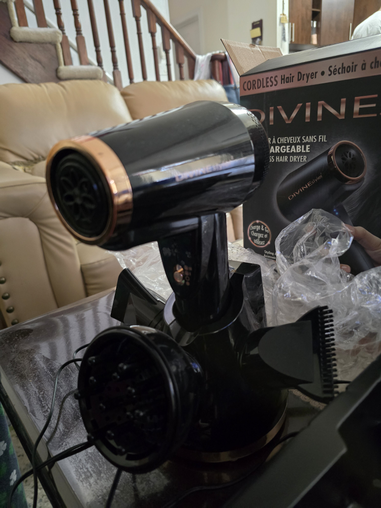 Divine Styler Pro Cordless Hair Dryer - photo 5