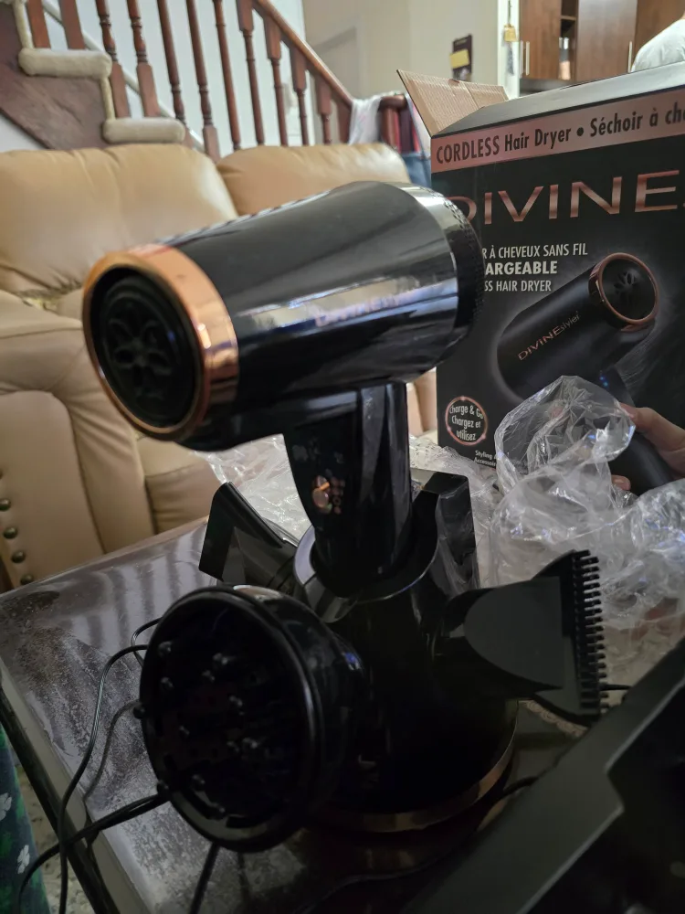 Divine Styler Pro Cordless Hair Dryer image indicator(5)