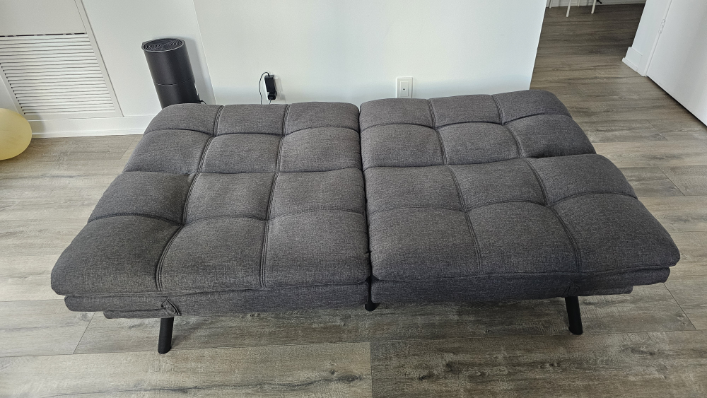 Latitude Run 71" Wide Futon Sofa Bed Couch - photo 2