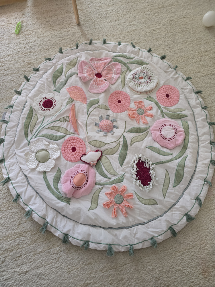 Pottery Barn Kids Floral Play Mat