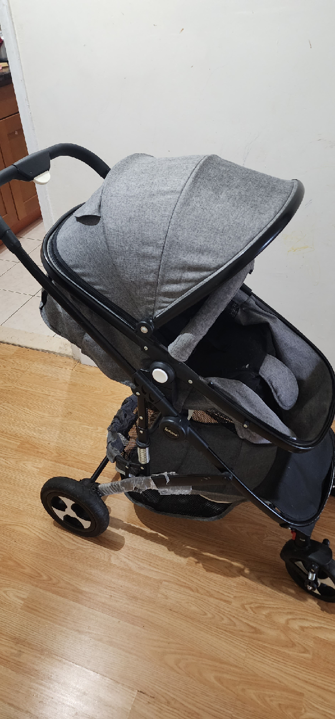 INFANS 2 in 1 Baby Stroller - Grey - photo 3