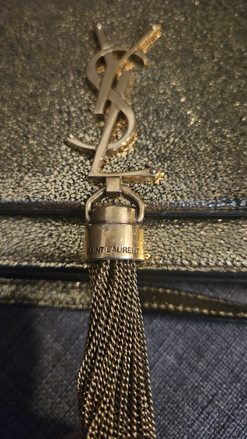 Saint Laurent Gold Chain Kate bag - photo 2
