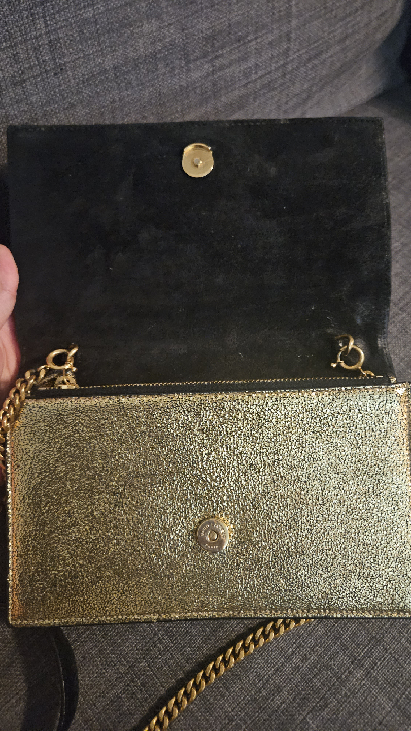Saint Laurent Gold Chain Kate bag - photo 3