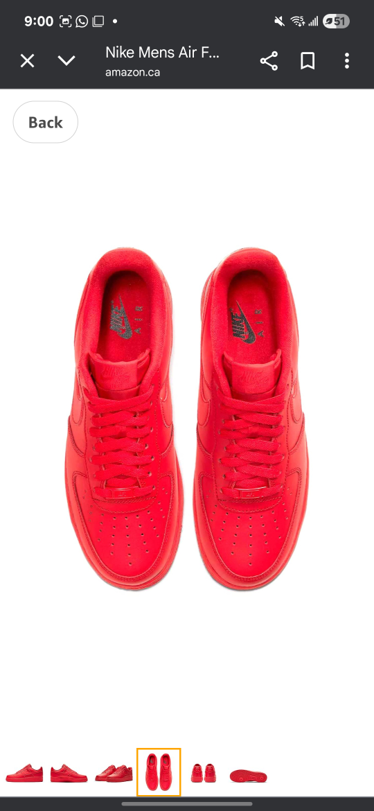 Nike Air Force 1 '07 Red - photo 4