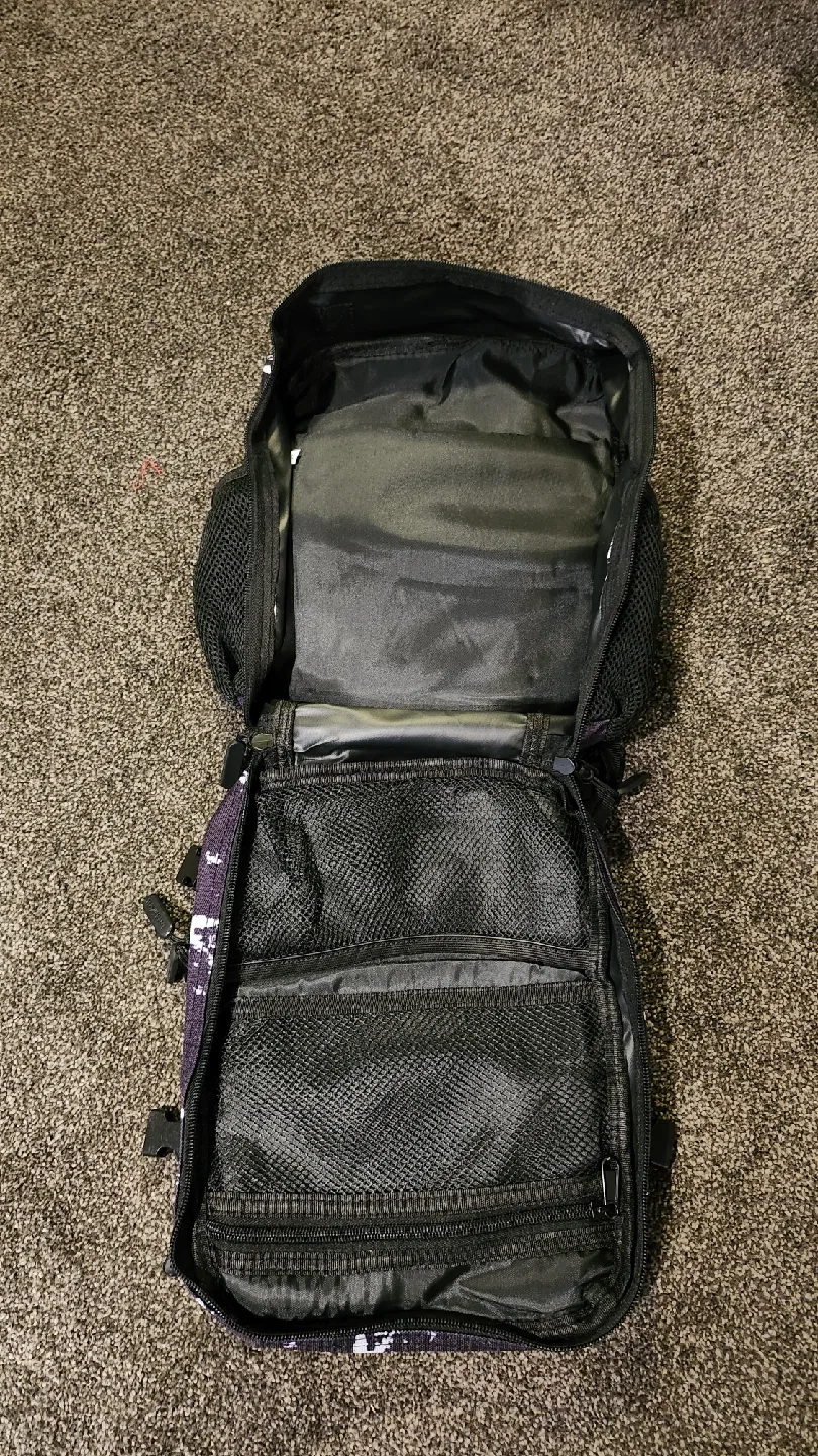 Black & White Camo  Backpack image indicator(3)