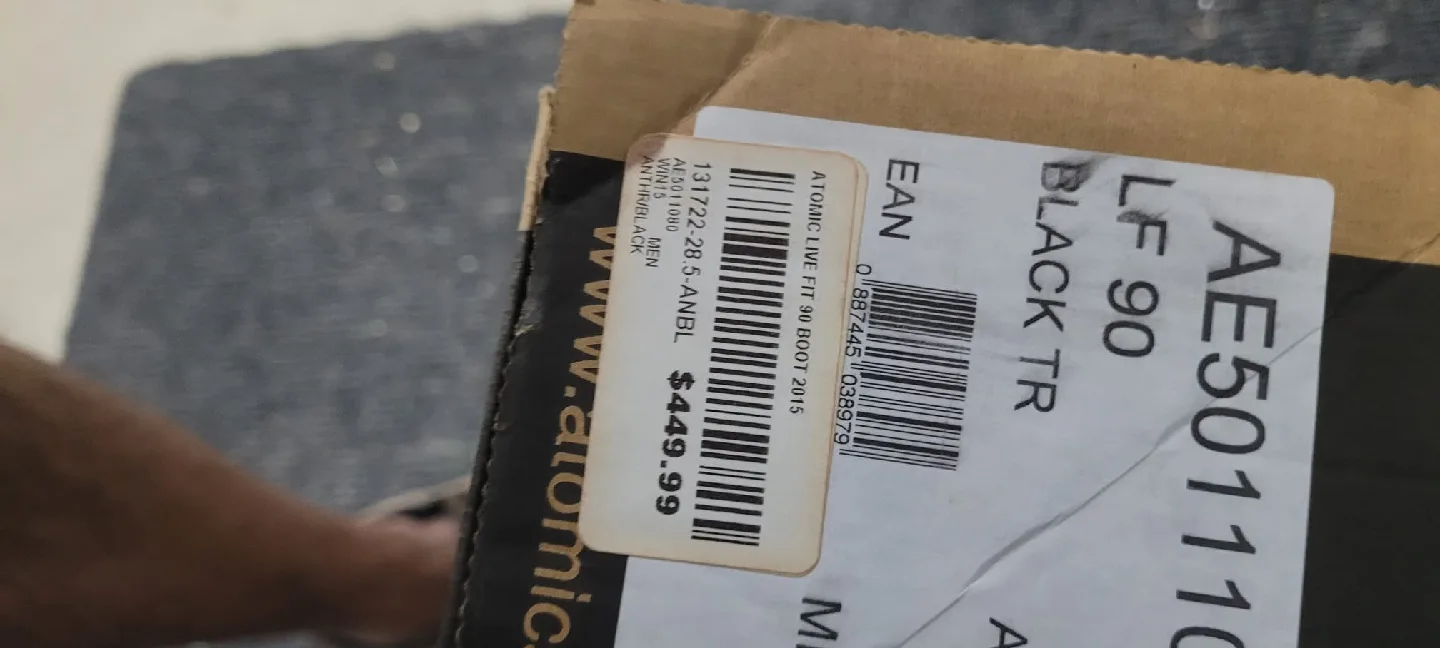 K2 AMP Rictor 80XTi Men's Skis & Atomic Boots size 28.5 image indicator(9)