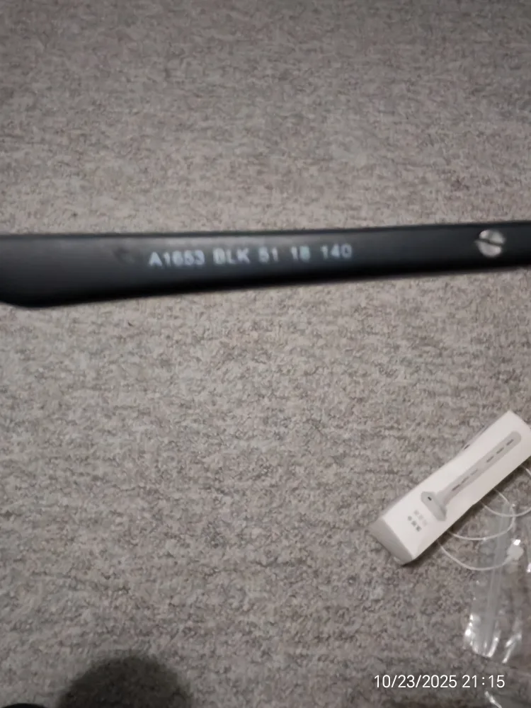 The Vision Centre Glasses A1653 BLK 51-18-140 image indicator(5)