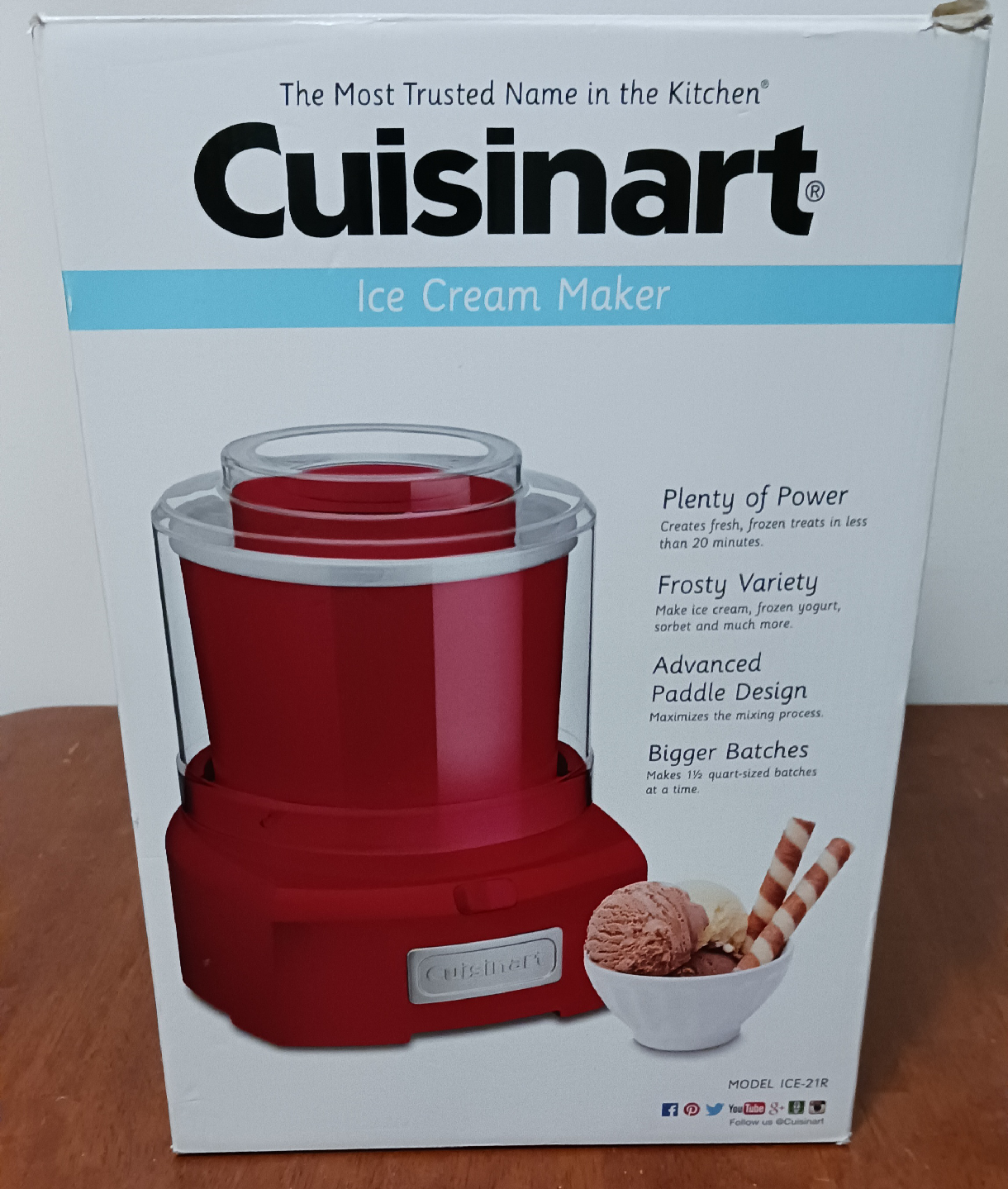 Cuisinart ICE-21R Ice Cream Maker