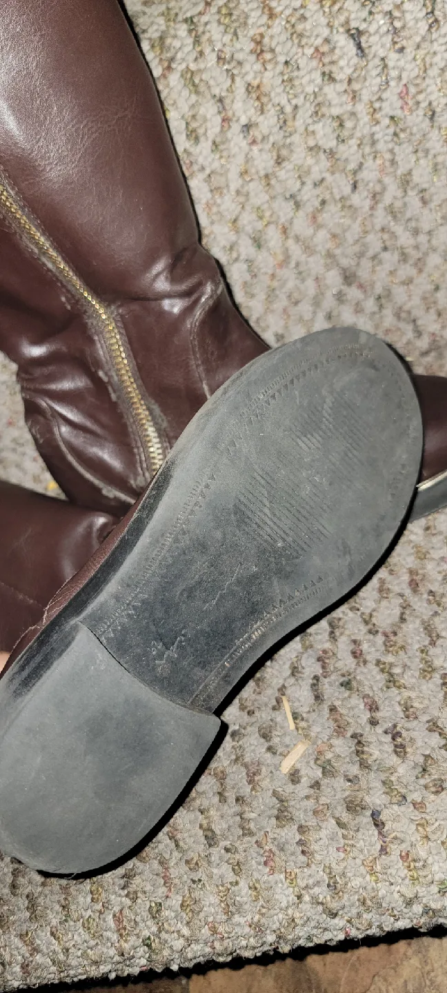 Brown Knee High Boots image indicator(4)