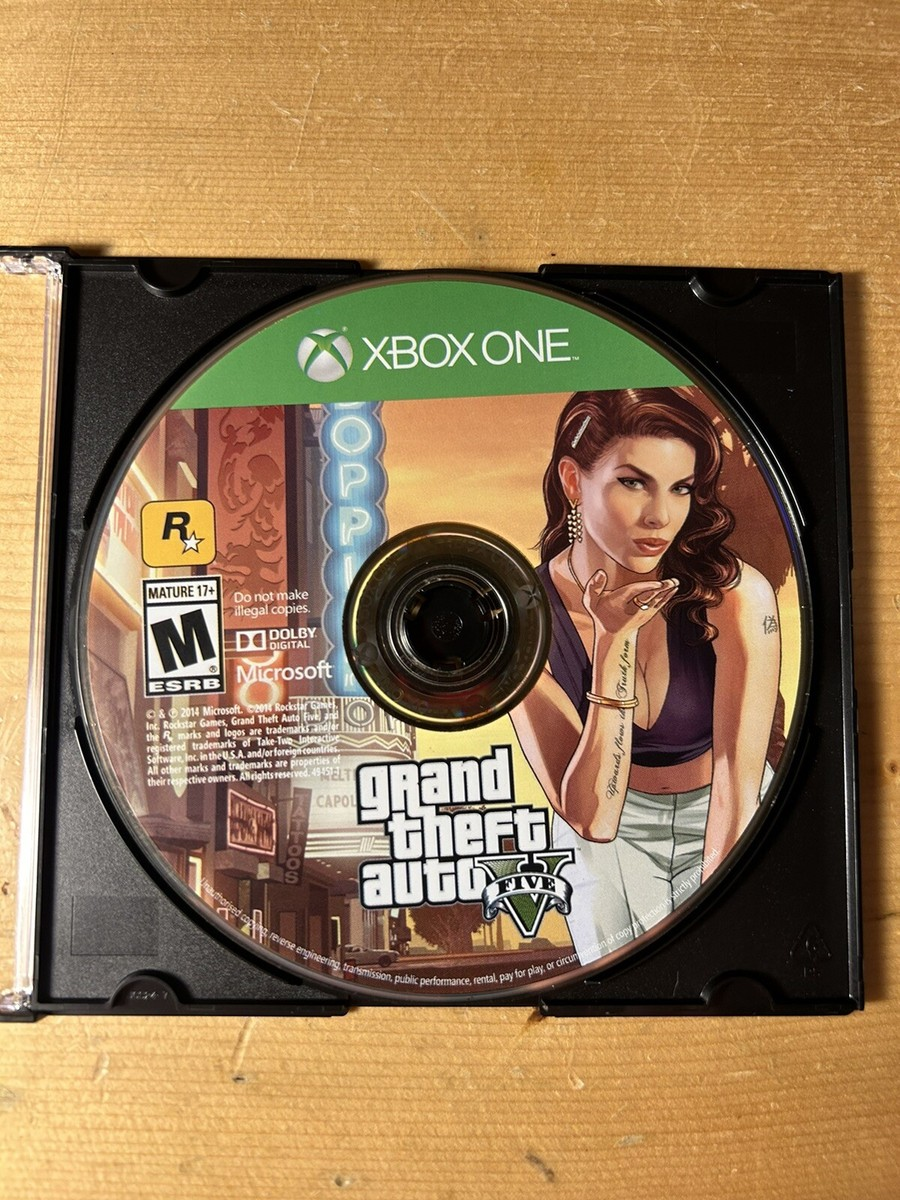 Grand Theft Auto V - Xbox One Disc Only