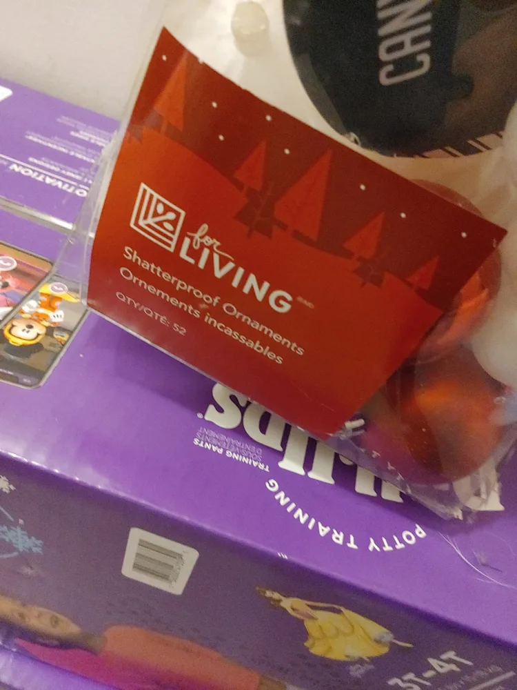 Shatterproof Christmas Ornaments - like new image indicator(2)