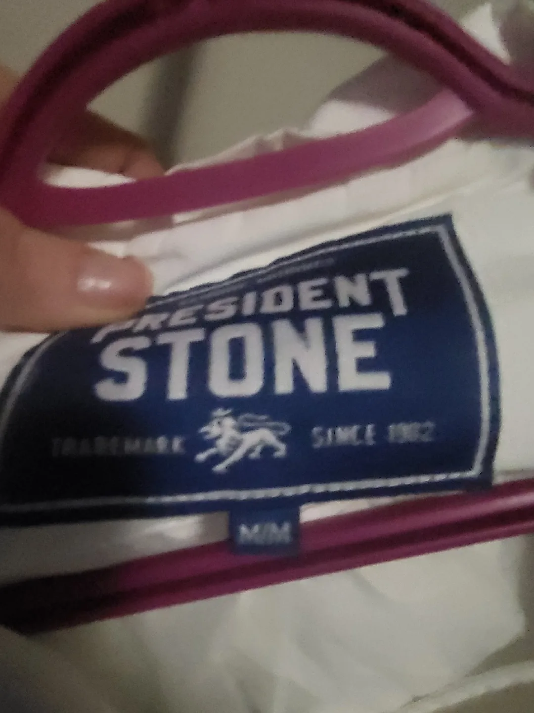 President Stone White Jacket - Size M image indicator(4)