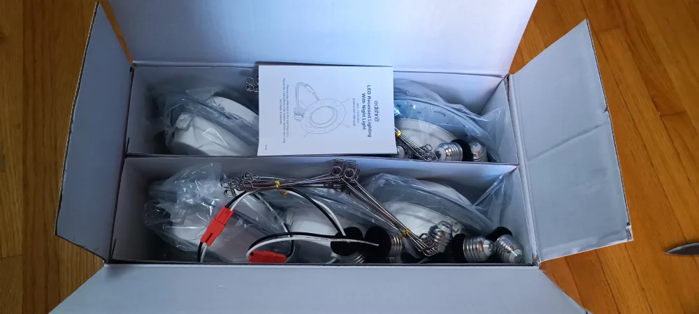 New EDISHINE 6-inch LED Recessed Lighting 12-Pack image indicator(2)