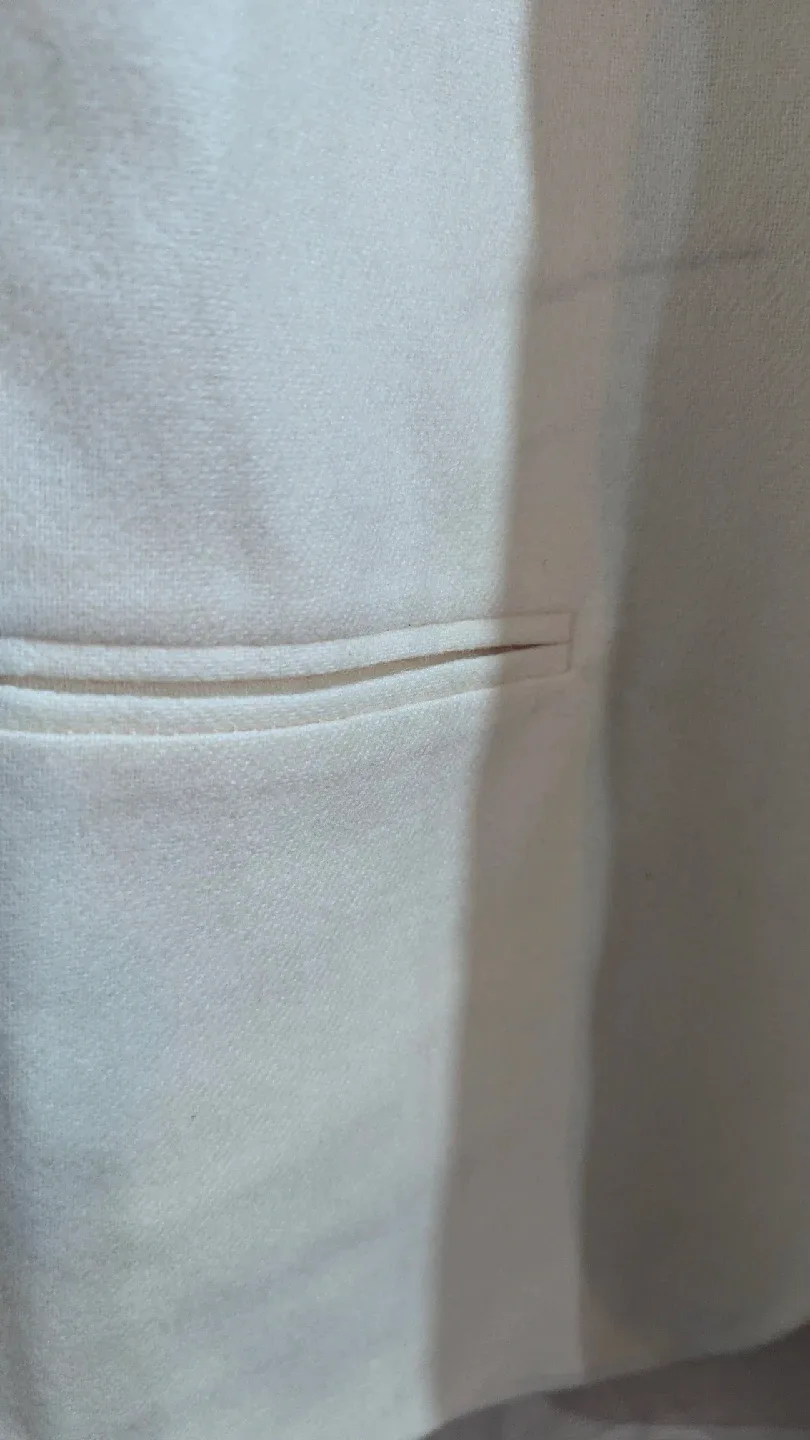 Sag Harbor Cream Wool Blazer - Size 10 image indicator(3)