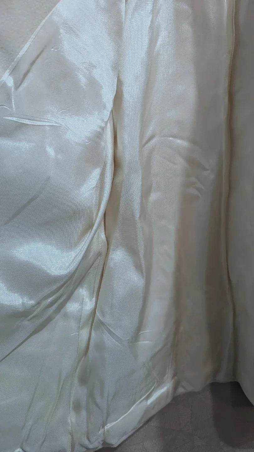 Sag Harbor Cream Wool Blazer - Size 10 image indicator(5)