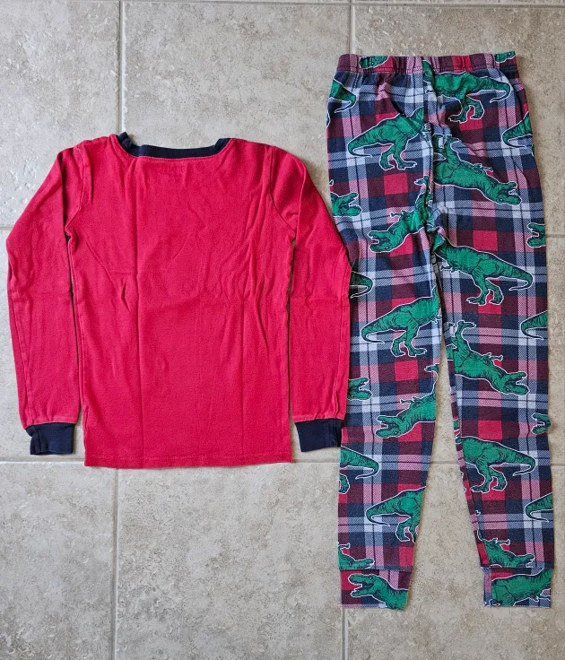 Children's Place Snug Fit Size 10 Christmas Pajamas image indicator(3)