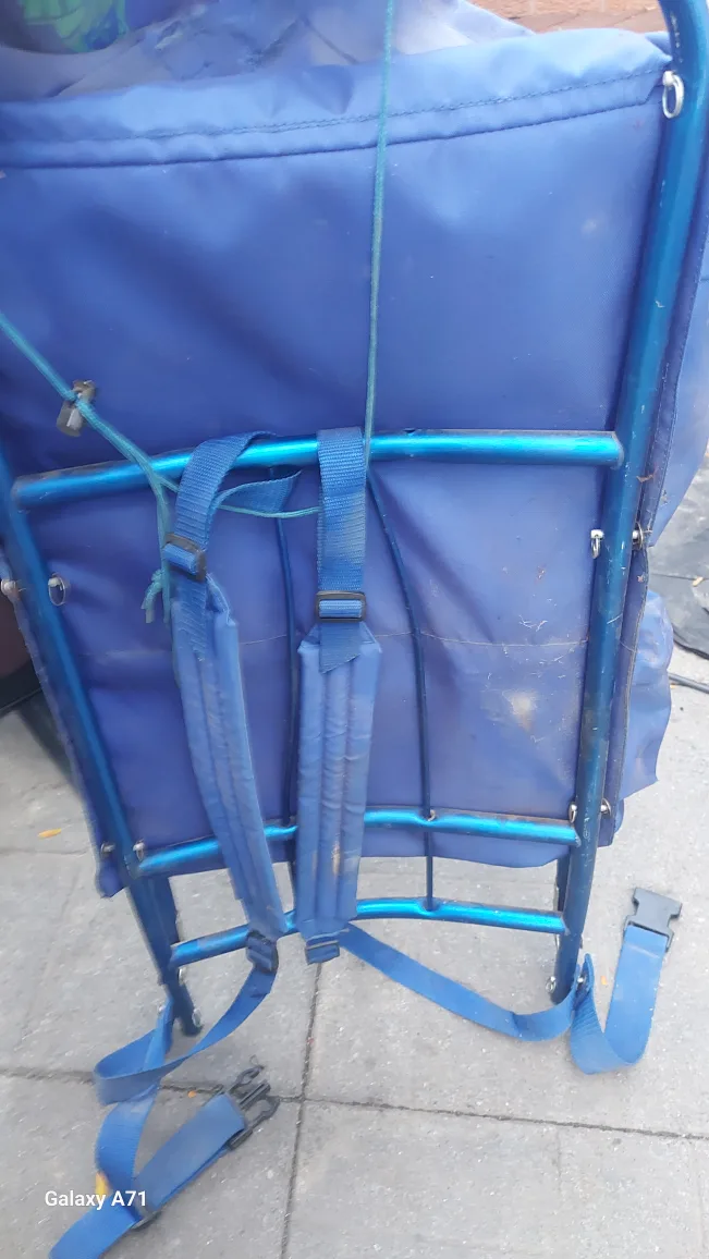 Blue Camping/Hiking Backpack image indicator(2)