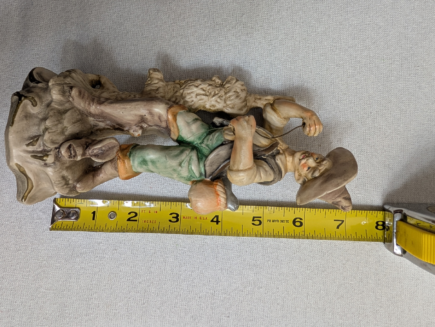 Handpainted Portuguese Ceramic Figurine - photo 5