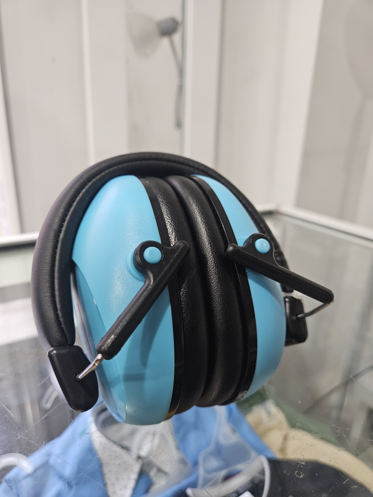 Light Blue NoiseBlocking Headphones for infants