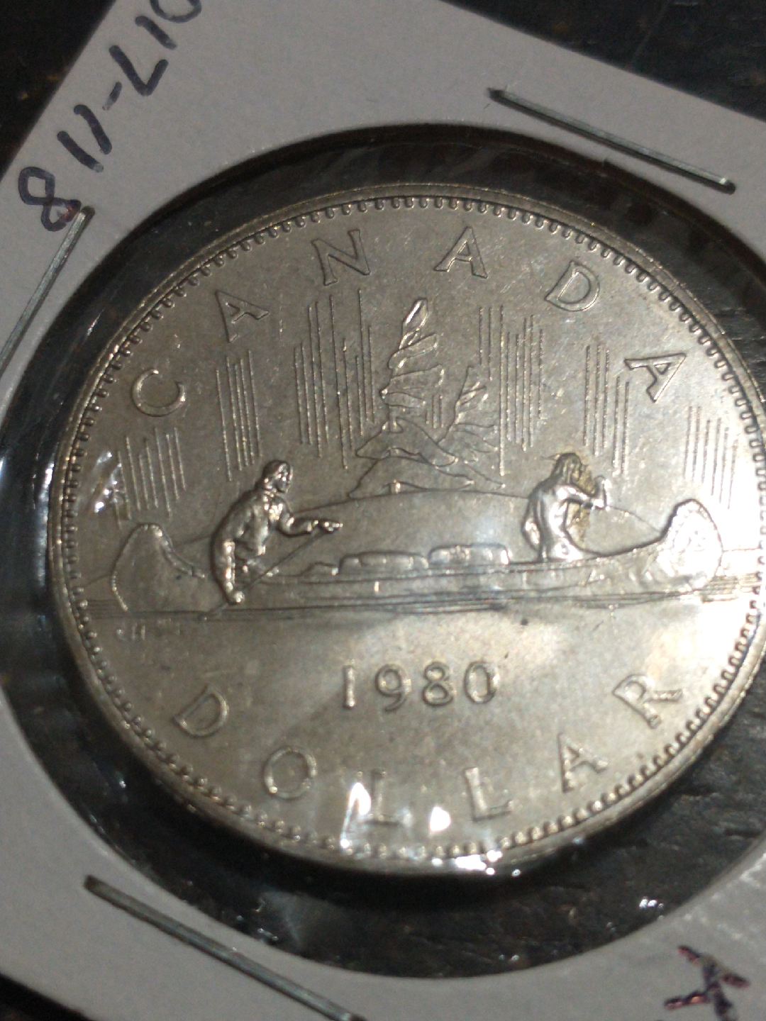 Nice 1980 Canada Silver Dollar (no silver content) KM#120