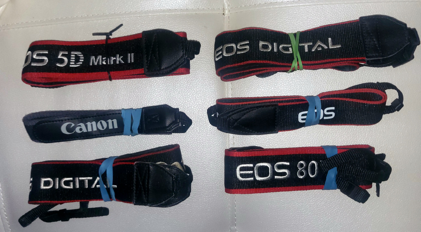 Canon EOS Camera Straps - 5D Mark II, 80D, Digital