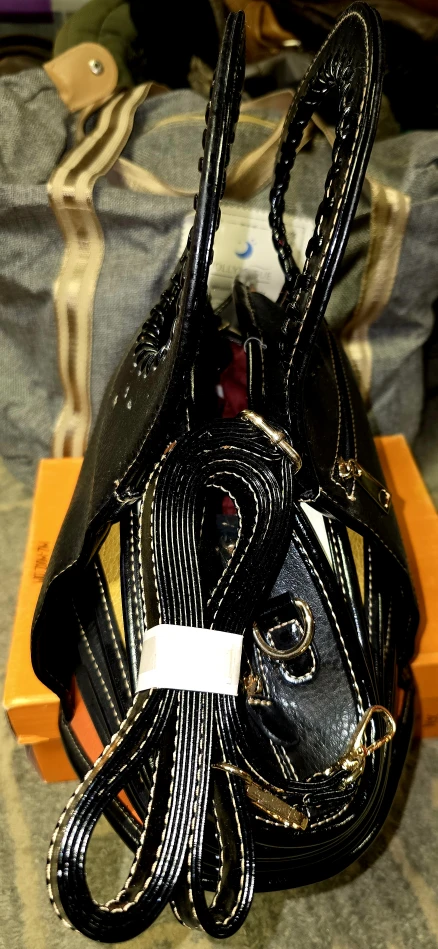 Multicolored Black Handbag - photo 3