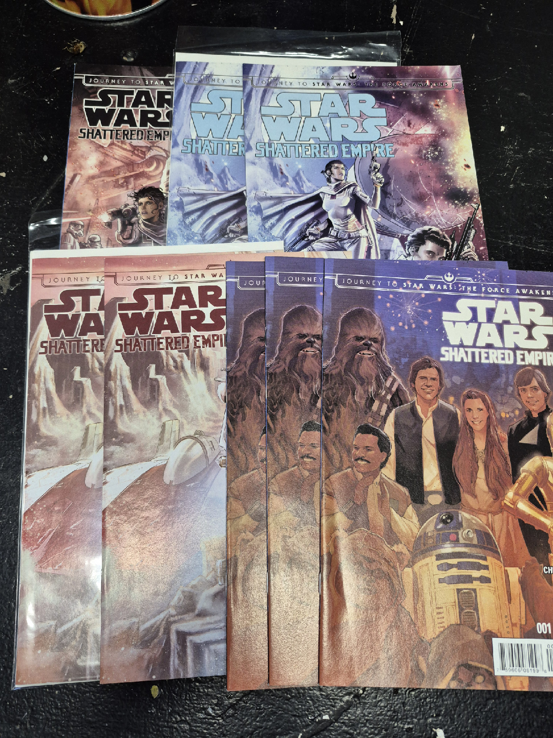 Star Wars Shattered Empire Comic Book Set