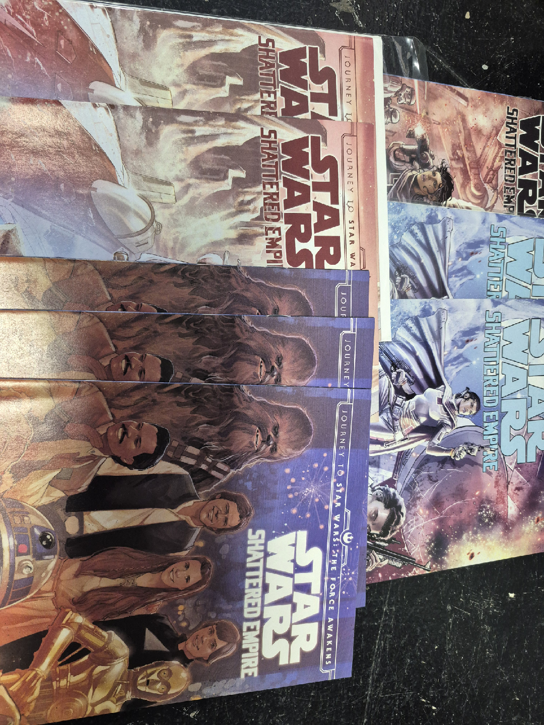 Star Wars Shattered Empire Comic Book Set - photo 2