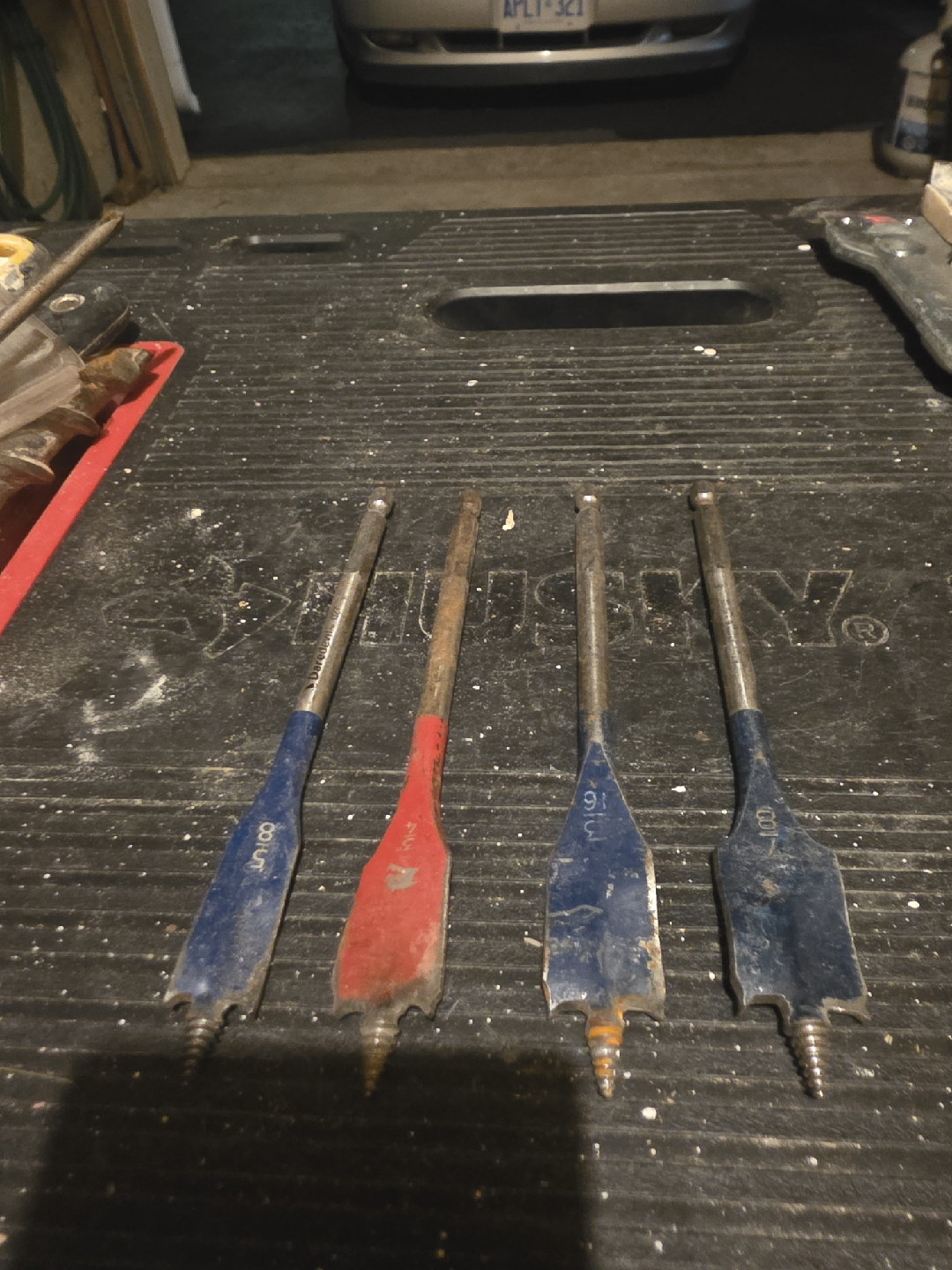 Spade Drill Bit Set