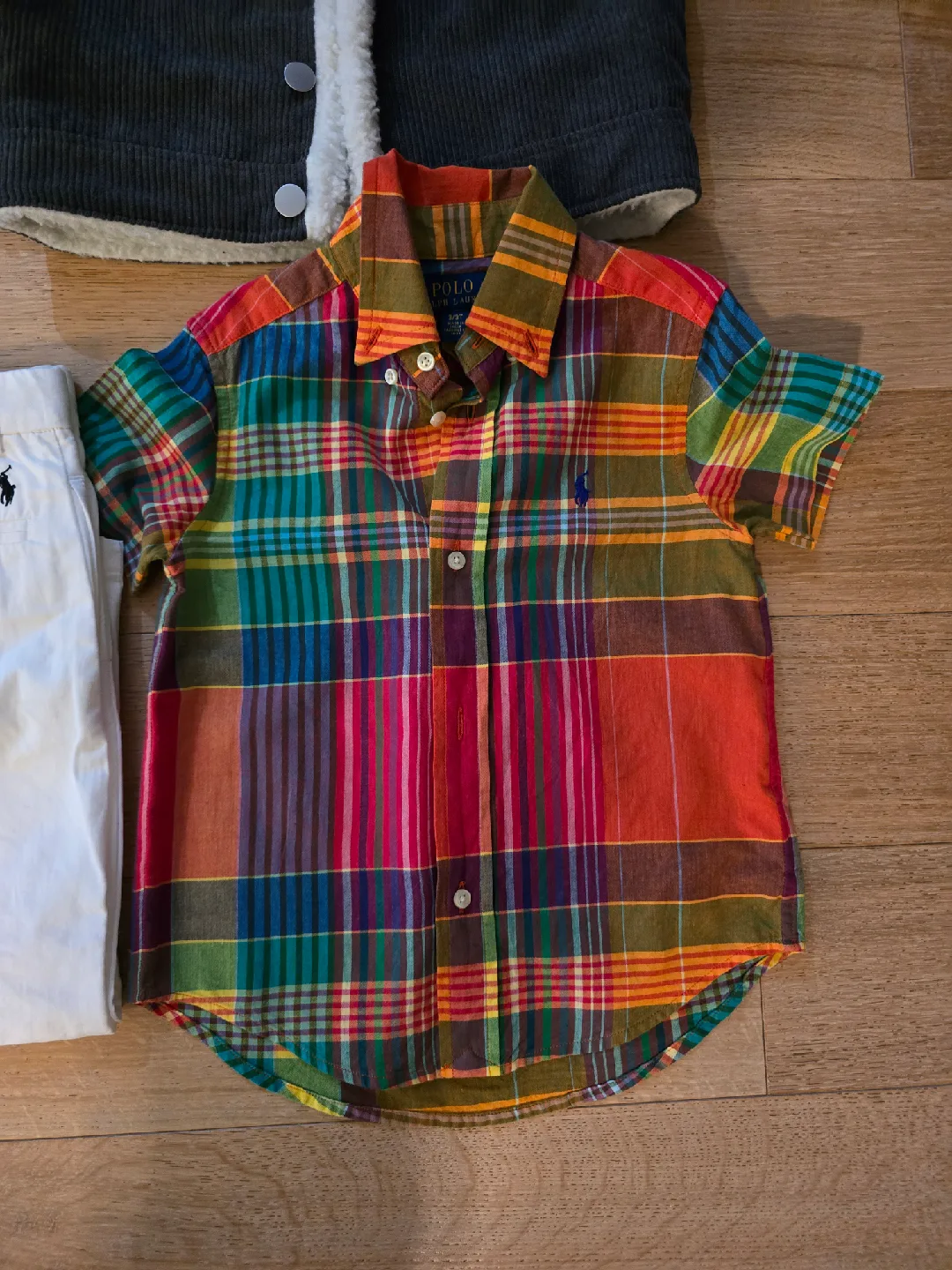 boys clothes age 4-5 and one 3 year old polo shirt. image indicator(8)