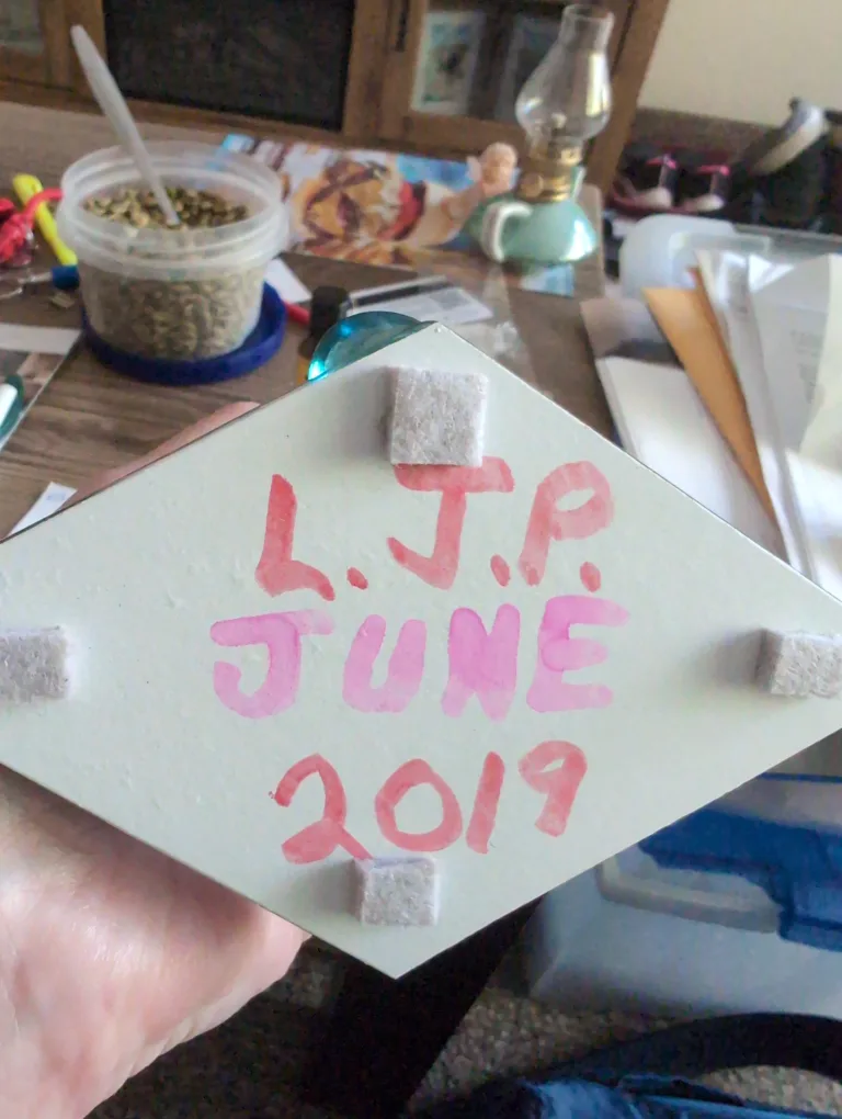 Handmade Glass & Marble decor piece image indicator(3)