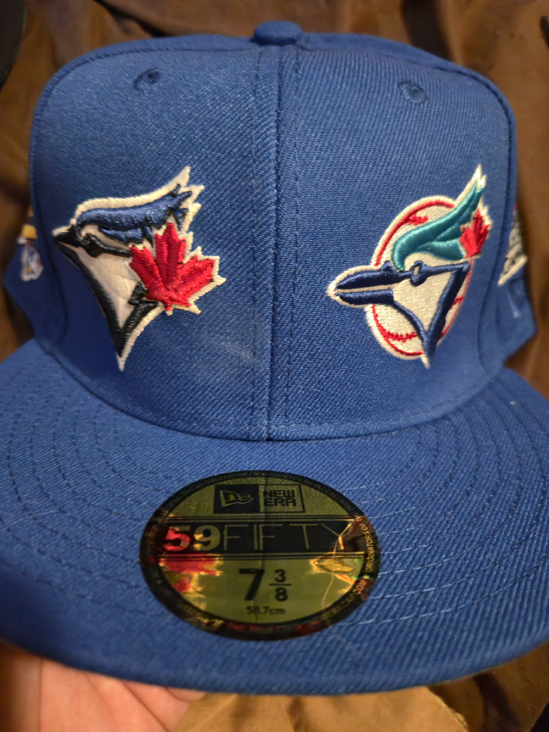 New Era 59FIFTY Toronto Blue Jays Hat Size 7 3/8