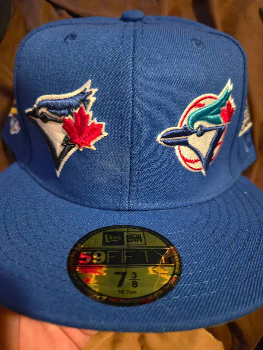 New Era 59FIFTY Toronto Blue Jays Hat Size 7 3/8 thumbnail