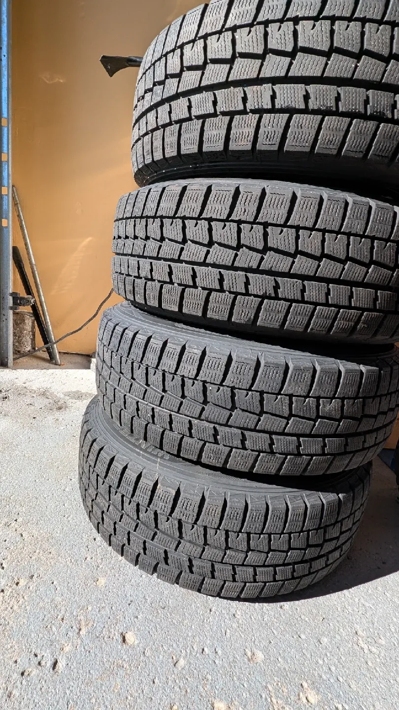 Dunlop Winter Maxx 195/65R15 91T Tires on Rims image indicator(2)