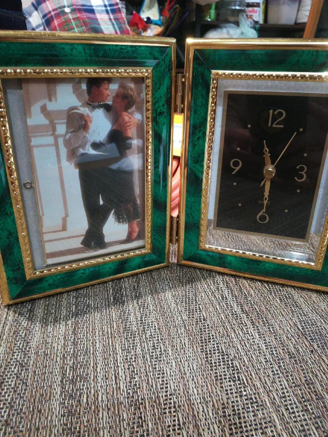 High Class Clock Photo Frame