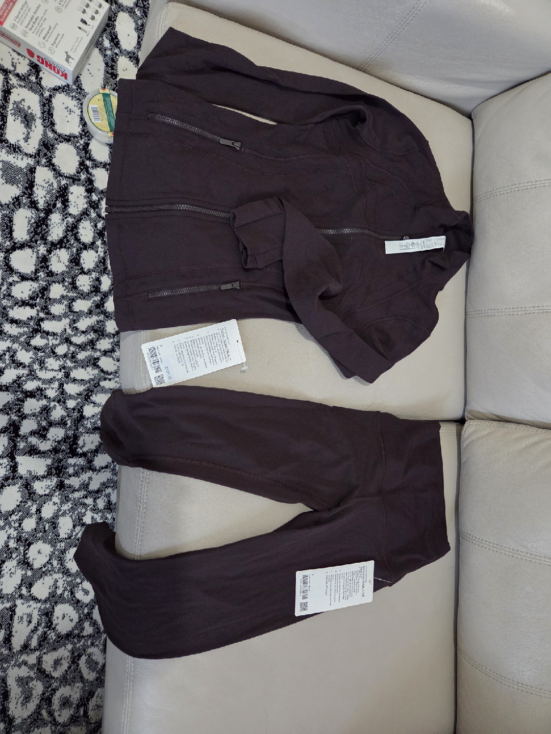 Lululemon Define Jacket & Align Leggings Set - Size 2