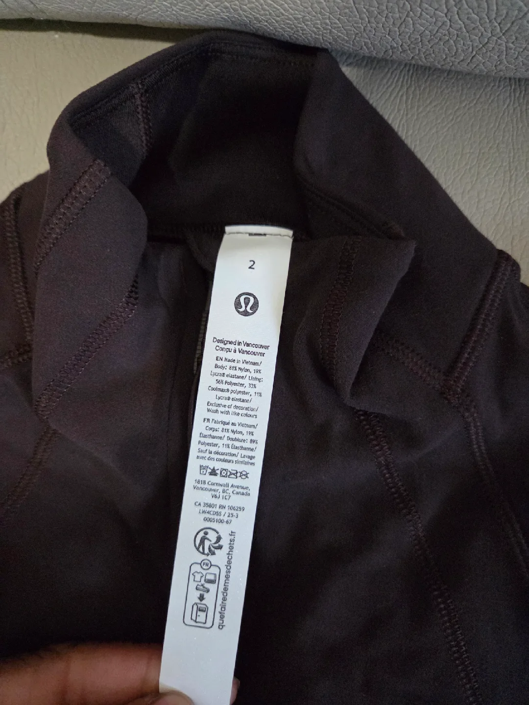 Lululemon Define Jacket & Align Leggings Set - Size 2 image indicator(3)