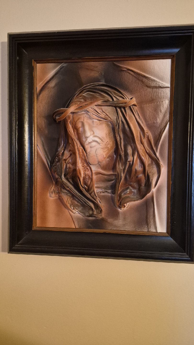 leather paintings