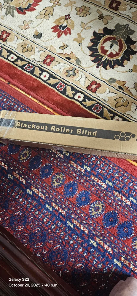 New SUNFREE Blackout Roller Blind 25"x72" thumbnail