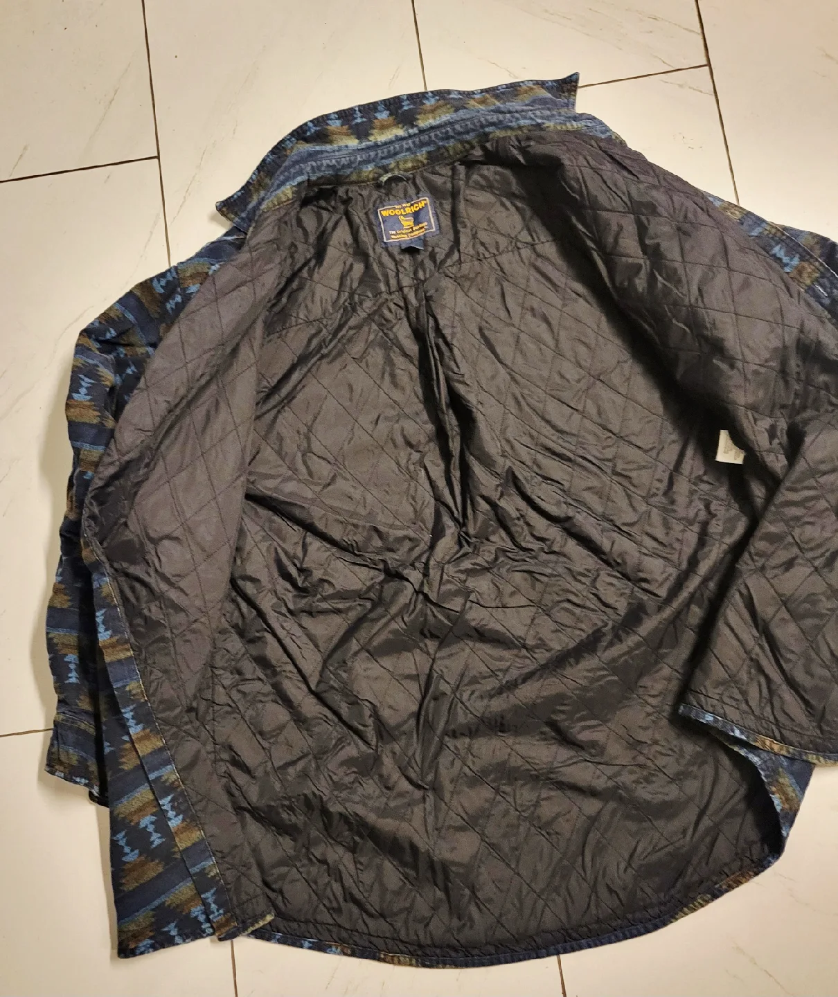 Woolrich Aztec Quilted Shirt Jacket L image indicator(3)