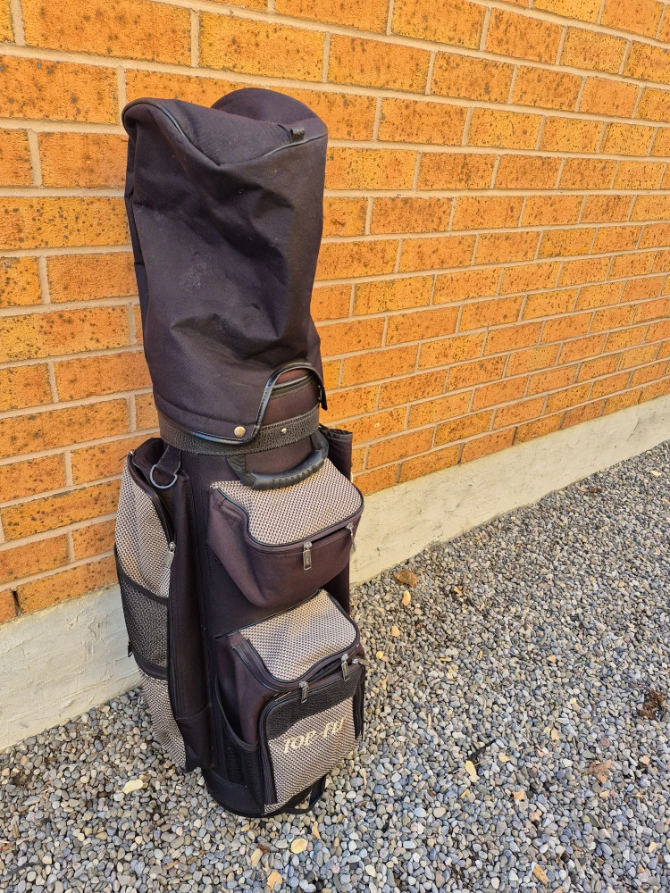 Top Flite Golf Bag - Black & Grey