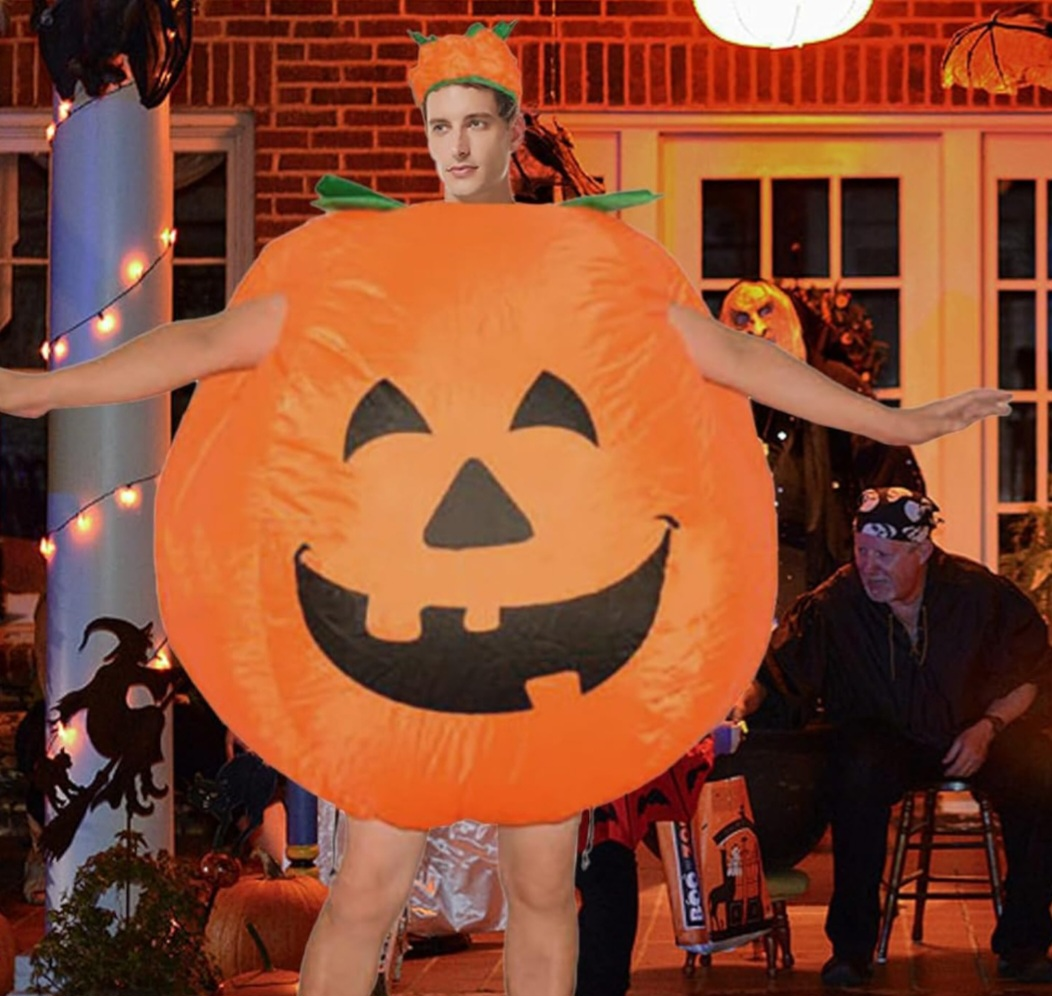 Inflatable Pumpkin Costume (new never used) - photo 2