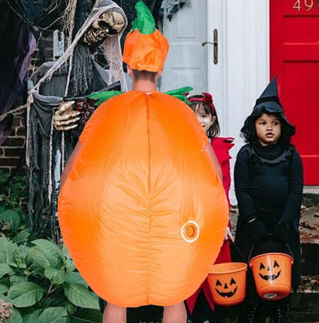 Inflatable Pumpkin Costume (new never used) - photo 3