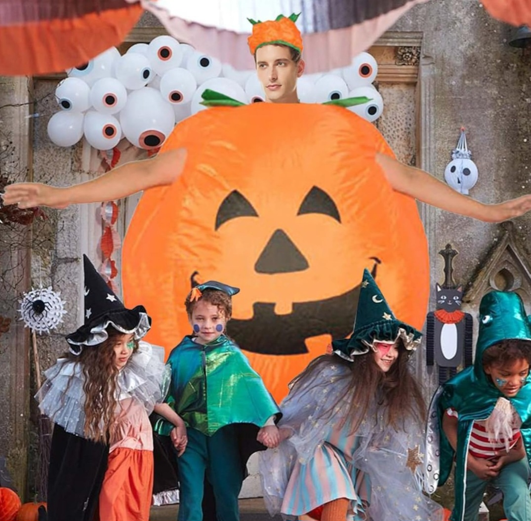 Inflatable Pumpkin Costume (new never used) - photo 4