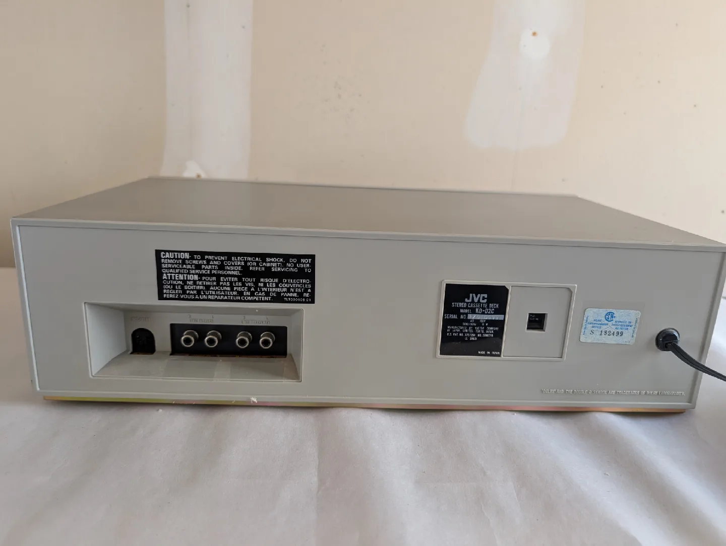 JVC KD-D2 Stereo Cassette Deck image indicator(4)