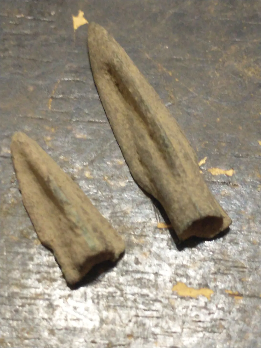 2 ancient Roman arrowheads circa 5-3rd century BC, Greece-found image indicator(6)