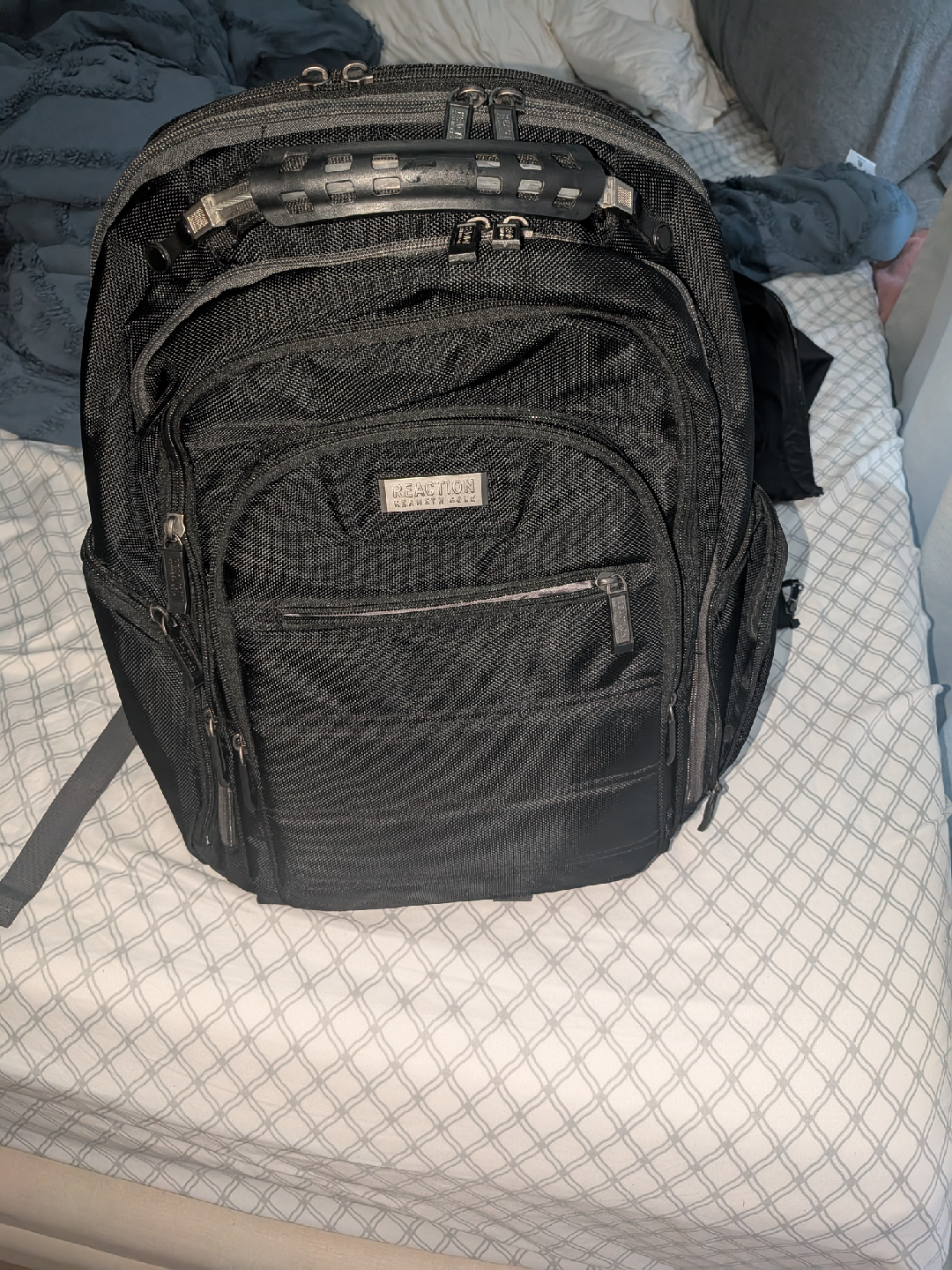 Kenneth Cole Reaction Black Backpack