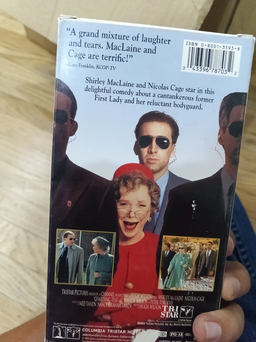 VHS Tapes: Godzilla, Edward Scissorhands, The Borrowers, Bend It